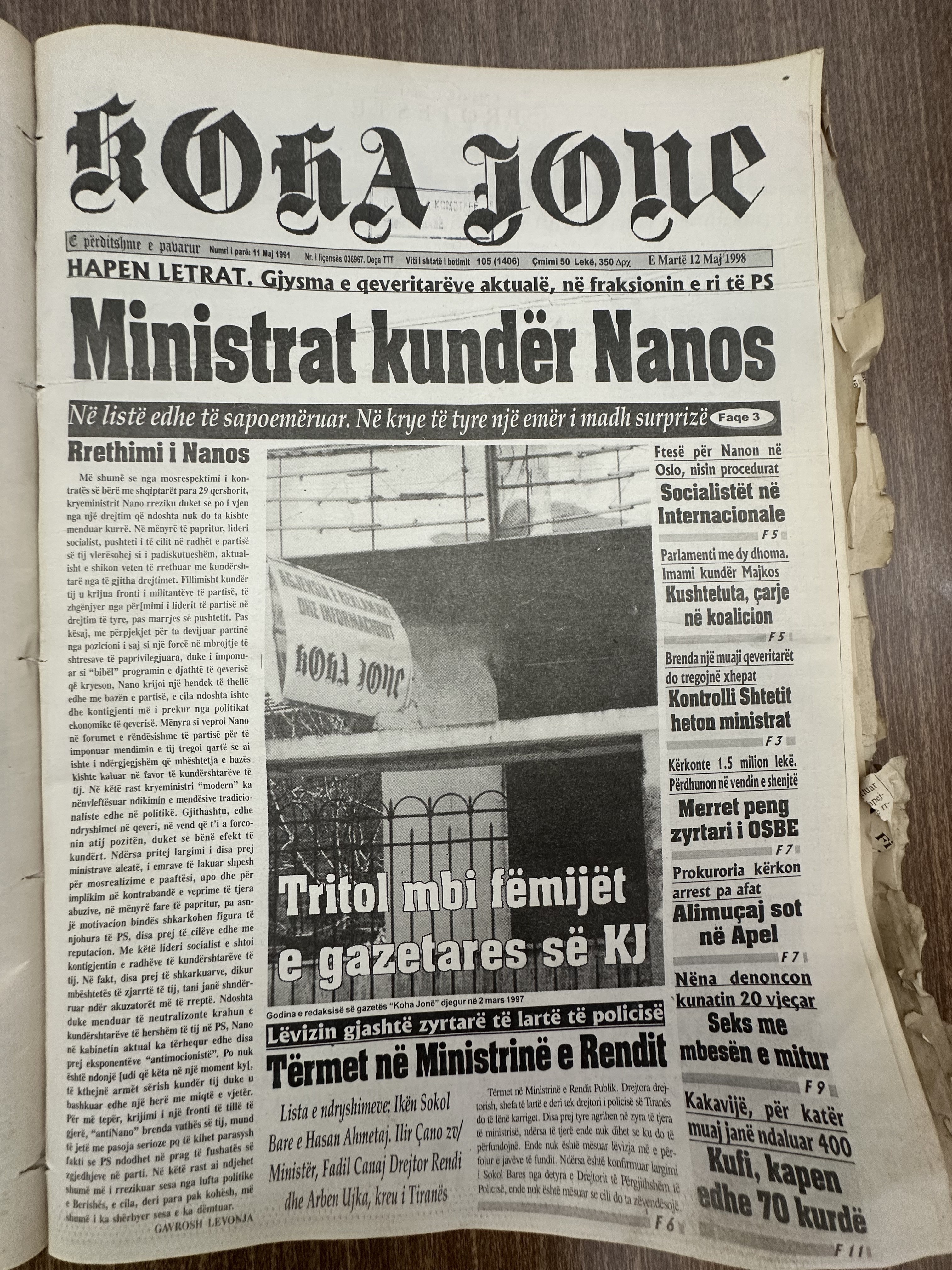 Koha Jonë 1998-05-12